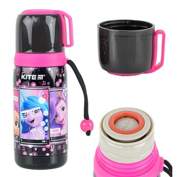 TERMOS DLA DZIECI Z KUBKIEM METALOWY 350 ml MY LITTLE PONY KITE