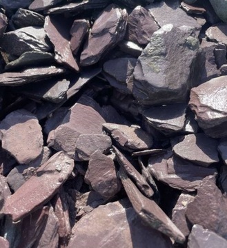 Kora kamienna śliwkowa fioletowa plum slate 25 kg