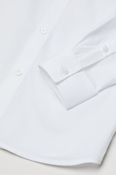H&M КРАСИВАЯ формальная РУБАШКА, размер 146, белая