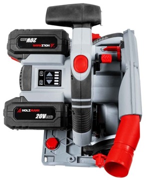 Погружная пила, циркулярная пила, аккумуляторная пила 40 В постоянного тока, аккумулятор 2x80 Втч