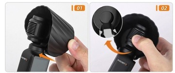 Защитный козырек для камеры от солнца для DJI Osmo Pocket 3
