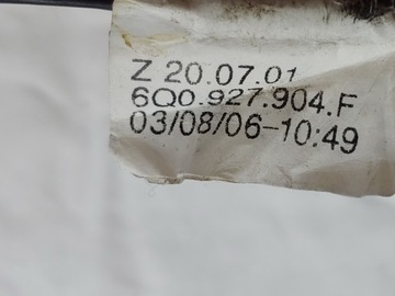 ORIGINÁLNÍ AUDI OE SVAZEK ELEKTRICKÁ 6Q0927904F