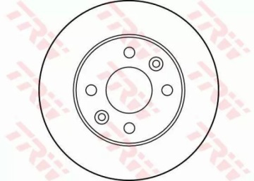 ПЕРЕДНИЕ ДИСКИ+колодки TRW RENAULT MEGANE И SYMBOL I