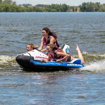 TUBE WATER WHEEL AIRHEAD SPACE SHUTTLE 3 НОВЫЙ черный