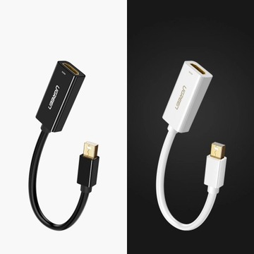 Ugreen HDMI — адаптер Mini DisplayPort FHD 1080p, Thunderbolt 2.0