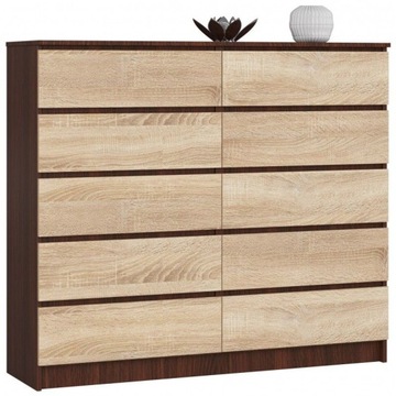 MEBLE do DOMU SYPIALNI KOMODA 140x40x121cm XXL komoda szafka szuflady
