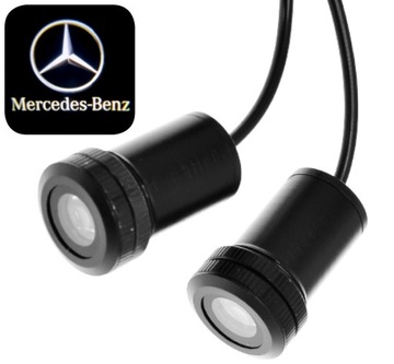 MERCEDES BENZ Led Logo Projektor WSZYSTKIE MODELE!