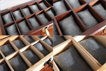 ДЕРЕВЯННАЯ КОРОБКА ДЛЯ 6 ЧАСОВ РУЧНОЙ РАБОТЫ