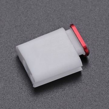 ПЫЛЕЗЫЧНЫЙ КОЛПАЧОК USB ТИПА C ИЗ АЛЮМИНИЕВОГО СПЛАВА (КРАСНЫЙ)