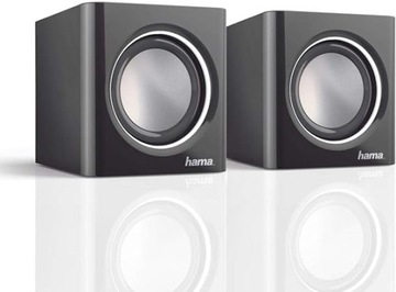 Zestaw głośników 2.0 Hama 173132 3 W czarny -5%