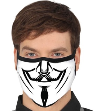Maska karnawałowa Anonymous , Vendetta