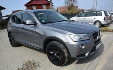 BMW X3 F25 SUV 2.0 20d 184KM 2011 BMW X3 2.0D 4x4 185KM Oryginal Lakier 2 KPL Alufelg Sprowadzony 2.0, zdjęcie 7