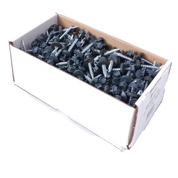 Wkręty farmerskie antracytowe do blachy 4,8x35mm, RAL 7016 antracyt