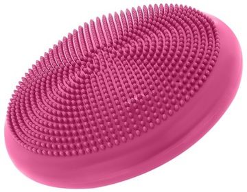 Poduszka sensomotoryczna z pompką Enero 33 cm różowa dysk