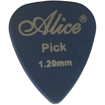 AP-F nylon matt zestaw kostek 6 szt. gitarowe matowe kolory/twardości Alice