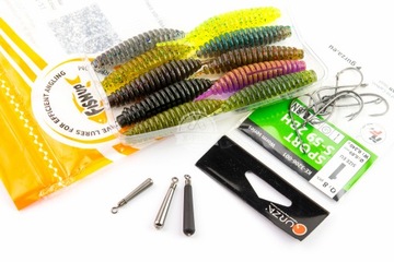 Zestaw Jig Rig na Okonia Tanta 2.5