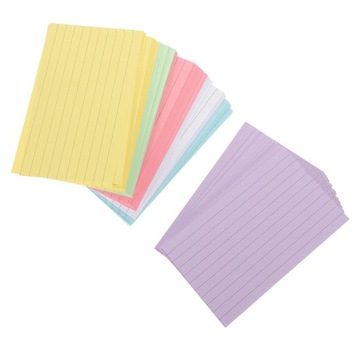 Colored Index Cards Bulk Small Learning Flashcards Memory Word Note Paper L