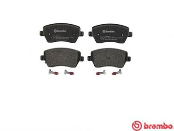 ТОРМОЗНЫЕ КОЛОДКИ BREMBO CLIO MICRA ПРИМЕЧАНИЕ MODUS LOGA BREMBO