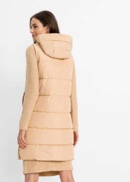 СТЕГАНЫЙ ЖИЛЕТ С КАПЮШОНОМ BODYFLIRT 38