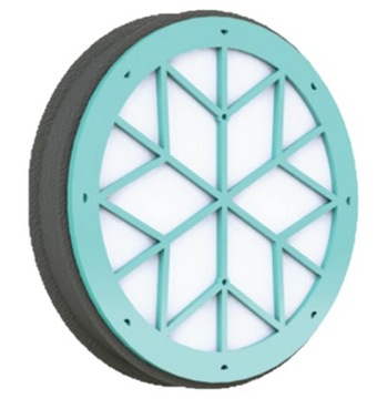 Антисмоговый фильтр диаметром 125 мм для настенных вентиляционных отверстий.