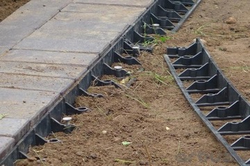 OBRZEŻE trawnikowe 5,8cm OGRODOWE obrzeża PALISADA eco BORDER 108 kotw 36mb