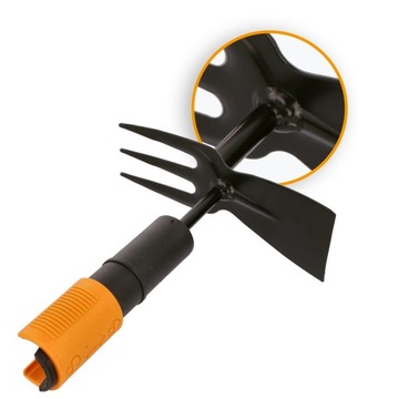 Садовая мотыга с вилкой для обработки почвы Quikfit