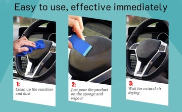 Cristal Coating para Plástico Del Carro, Crystal Coating for Car, Plastic