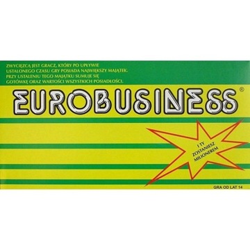 EUROBIZNES GRA PLANSZOWA EUROBUSINESS EUROBISNES