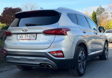 Hyundai Santa Fe IV SUV 2.0 CRDi 185KM 2020 Hyundai Santa Fe 1WL ASO Salon PL FV23 Kamera 360 ACC Martwe Pole CarPlay, zdjęcie 3