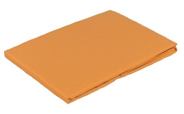 Prześcieradło 100% bawełna bez gumki kolor łosiowy 160x210 cm