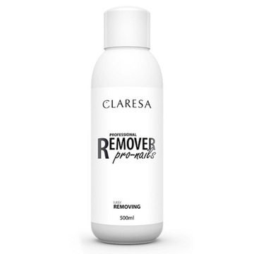 Claresa aceton 500ml remover kosmetyczny do hybryd