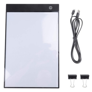 ДОСКА ДЛЯ ЧЕРТЕЖЕЙ ДОСКА СО СВЕТОДИОДНОЙ ПОДСВЕТКОЙ А4 3,5Вт