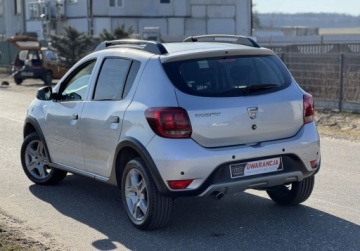 Dacia Sandero II Hatchback 5d Facelifting 0.9 TCe 90KM 2018 Dacia Sandero Stepway LEDY KLIMA nawigacja PISEMNA GWARANCJA w cenie Tra, zdjęcie 12