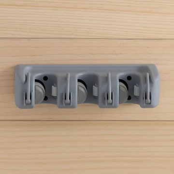 Держатель для садовых инструментов настенный веник щетка швабра грабли