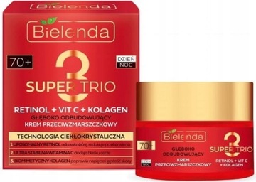 Bielenda SUPER TRIO krem 70+ VIT C + KOLAGEN