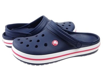 Crocs klapki męskie Crocband Clog W6 rozmiar 36-37 granatowe