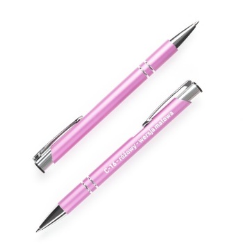 Металлическая шариковая ручка с двусторонней гравировкой логотипа, 250 шт.