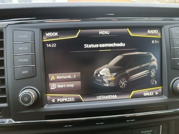 Seat Ateca SUV 1.4 EcoTSI 150KM 2017 Seat Ateca FUL Leed Kamera Bezwypadkowa, zdjęcie 12