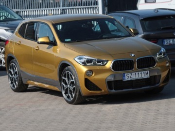 BMW X2 F39 Crossover 2.0 20d 190KM 2018 BMW X2 20d xDrive M-Sport X HUD pamięć Diody Hak DCC F1 keyles 19 kamera PL, zdjęcie 4