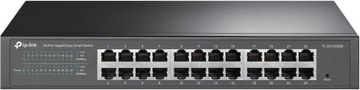Przełącznik Tp-Link Pro TL-SG1024DE przełączniki Sieciowy, Czarny