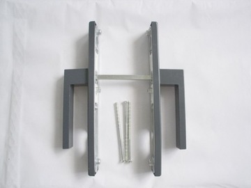 Klamka drzwi aluminiowa DUBLIN ANTRACYT wspomagani