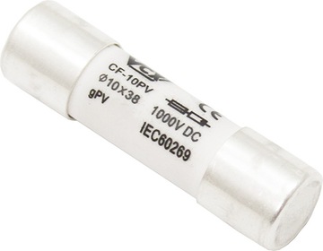 WKŁADKA SOLARNA TOPIKOWA GPV 10x38 15A 1000V DC