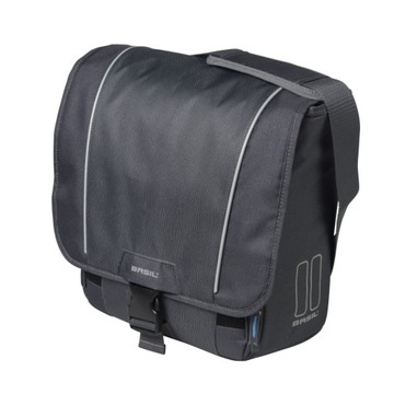 Sakwa rowerowa Basil Sport Design Commuter Bag 18L grafitowa torba boczna