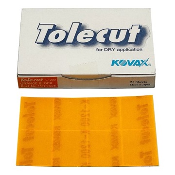 Kovax Tolecut Orange K-1200 samoprzylepny papier ścierny 70x114mm