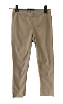 Pieces brązowe spodnie dopasowane używane L/XL