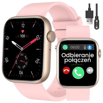 SMARTWATCH DAMSKI ZEGAREK GRAVITY +GRAWER ROZMOWY POLSKIE MENU 260mAh sport
