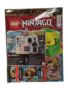 Magazyn LEGO Ninjago Legacy Minifigure-02/2022 - Zane vs. Nindroid [112216]