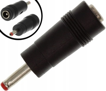 Adapter Gniazdo DC 5,5x2,1 mm do wtyk 3,5x1,35mm