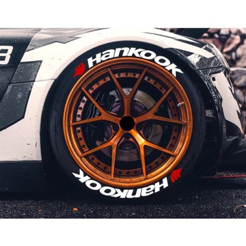 Постоянная наклейка на 15-дюймовое колесо HANKOOK с надписью на шинах