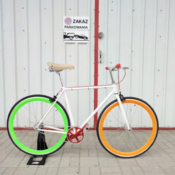 Rower Pasja Owoców Single Speed Miejski rozmiar 50